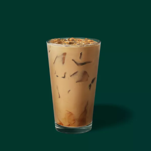 Iced Toffee Nut Latte